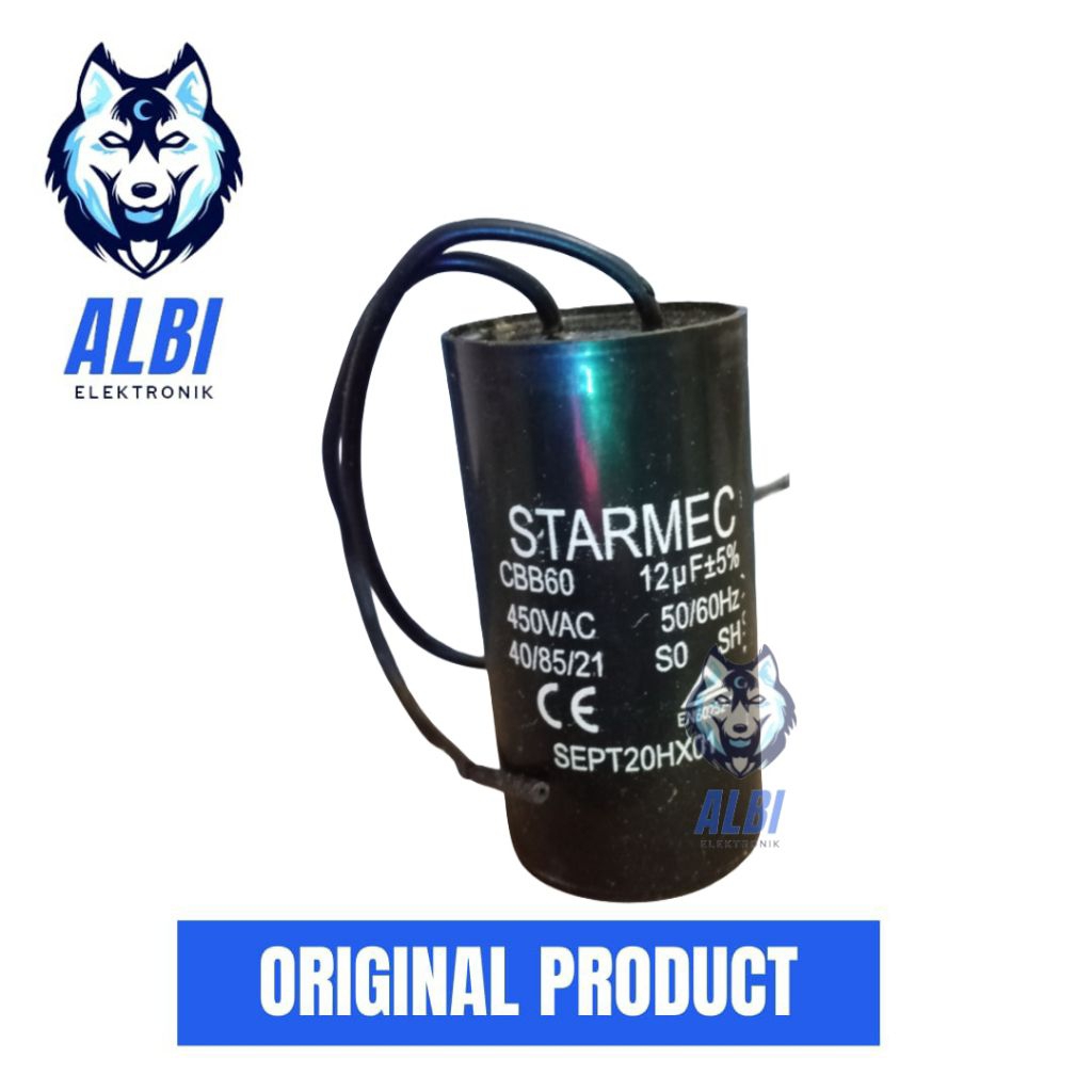 Kapasitor mesin cuci 12 UF - Capasitor mesin cuci 12uf