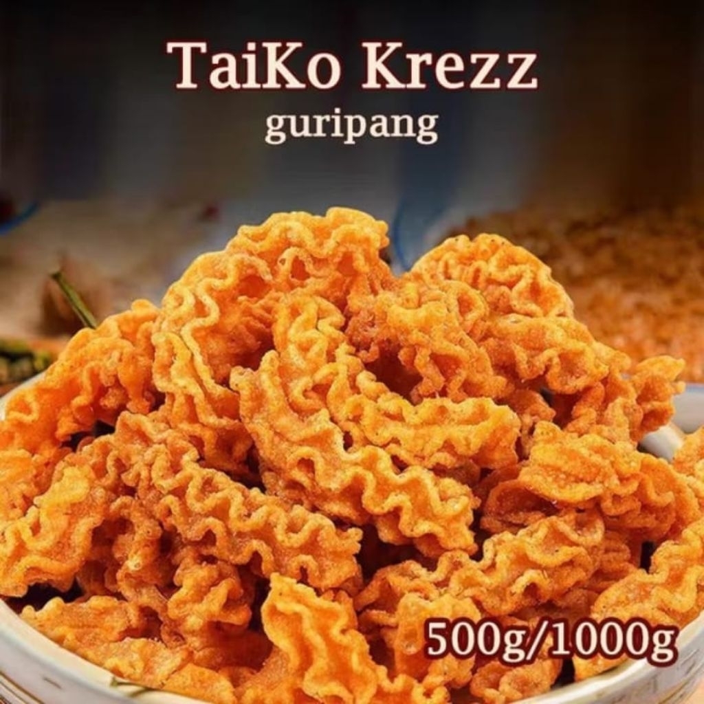 

Taiko Kress - cemilan kriuk - 500gr