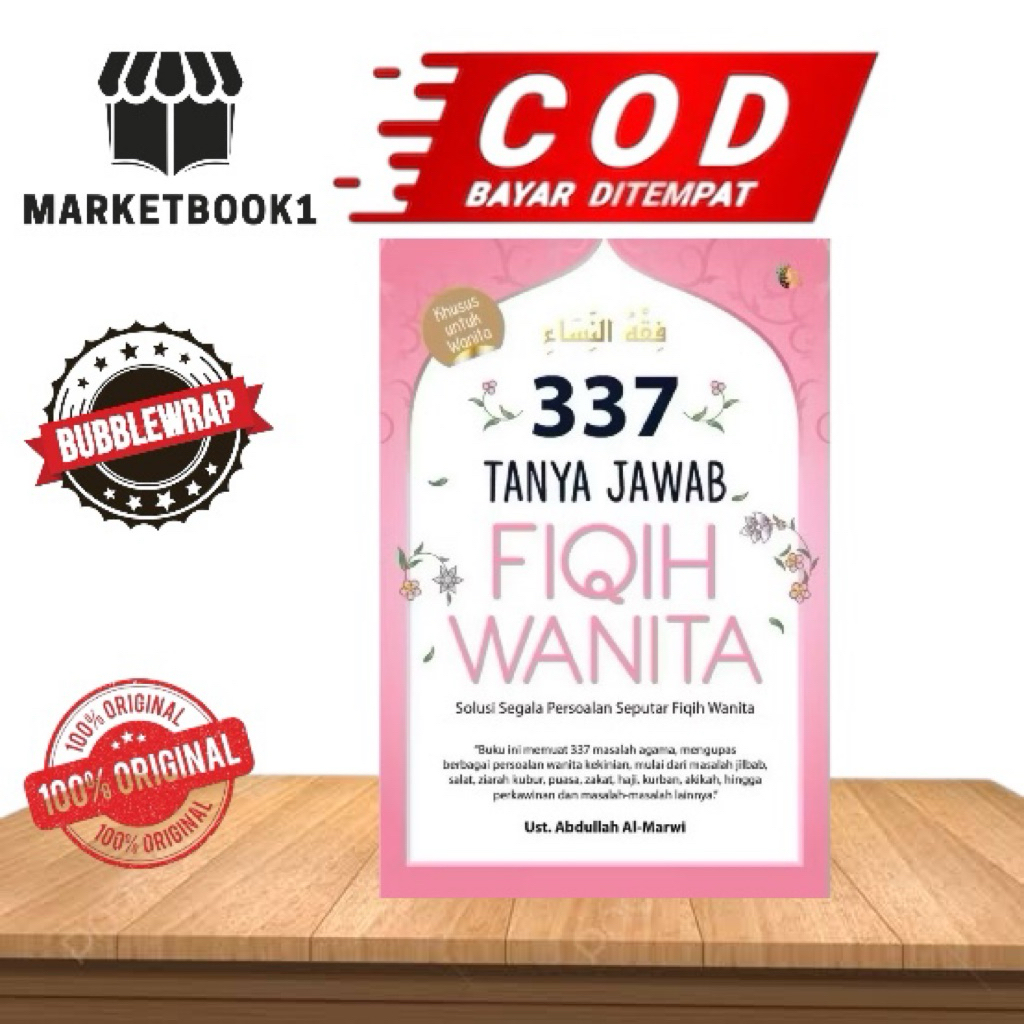 Buku Fiqih Wanita - 337 Tanya Jawab Fiqih Wanita - Buku Agama Islam