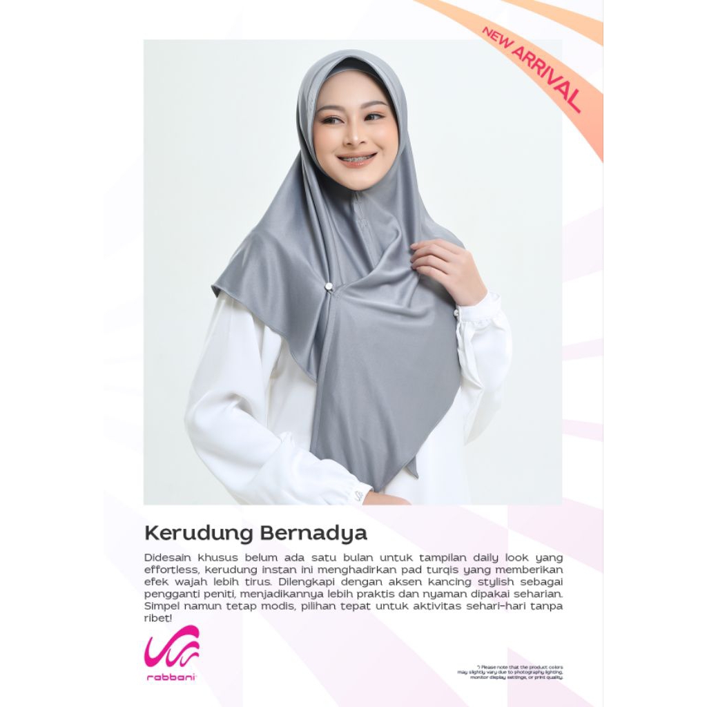 kerudung Instan Rabbani Bernadya|Rabbani Asli