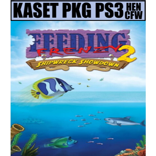 Kaset pkg ps3 Feeding Frenzy 2 Shipwreck Showdown