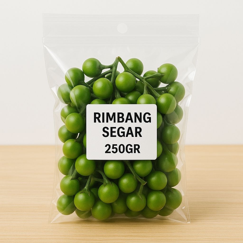 

Rimbang Segar 250GR | Buah Leunca untuk Sambal Sayur Lalapan | Fresh