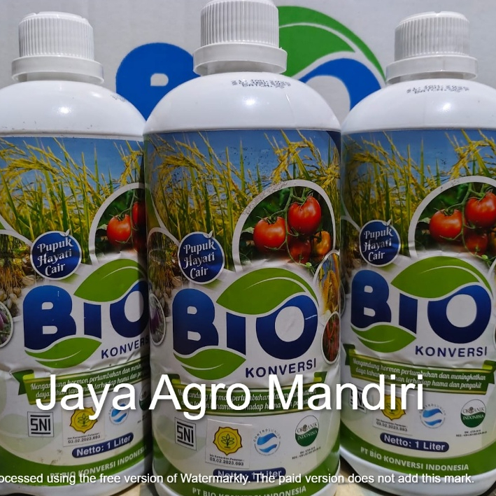 BIO Konversi - Pupuk Hayati Cair Organik 1 Liter | Meningkatkan Hasil Panen & Daya Tahan Tanaman