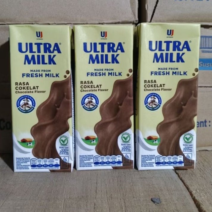 

Ultra Milk Coklat 200 ml (3 pcs)