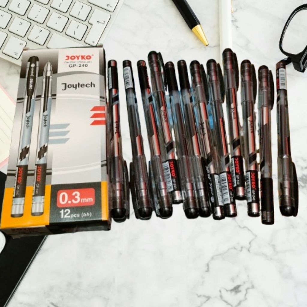 

Gel Pen0,3mm Joytech GP -240 (12 pis) Original