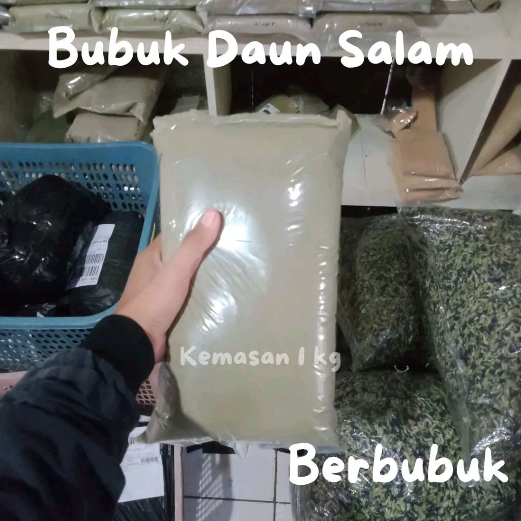 

Bubuk Serbuk Daun Salam 1000 gram 1Kg Asli Tanpa Campuran