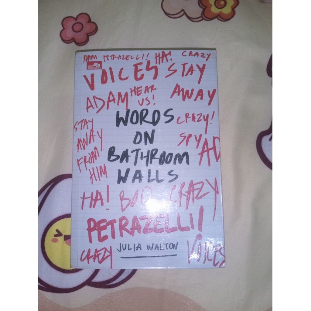 

word on bathroom walls