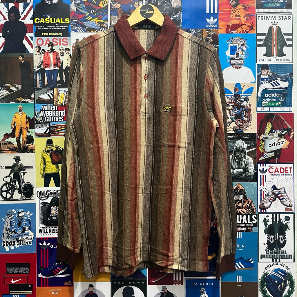 Long Sleeve / Polo Shirt / Rugby Shirt / Vintage / Second / Wolsey
