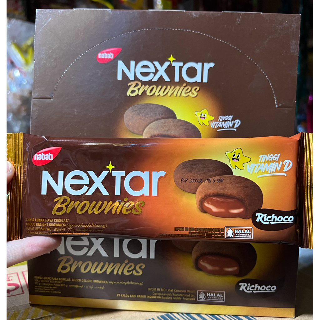 

Nextar Brownies Nabati 1 Box isi 10 Pcs