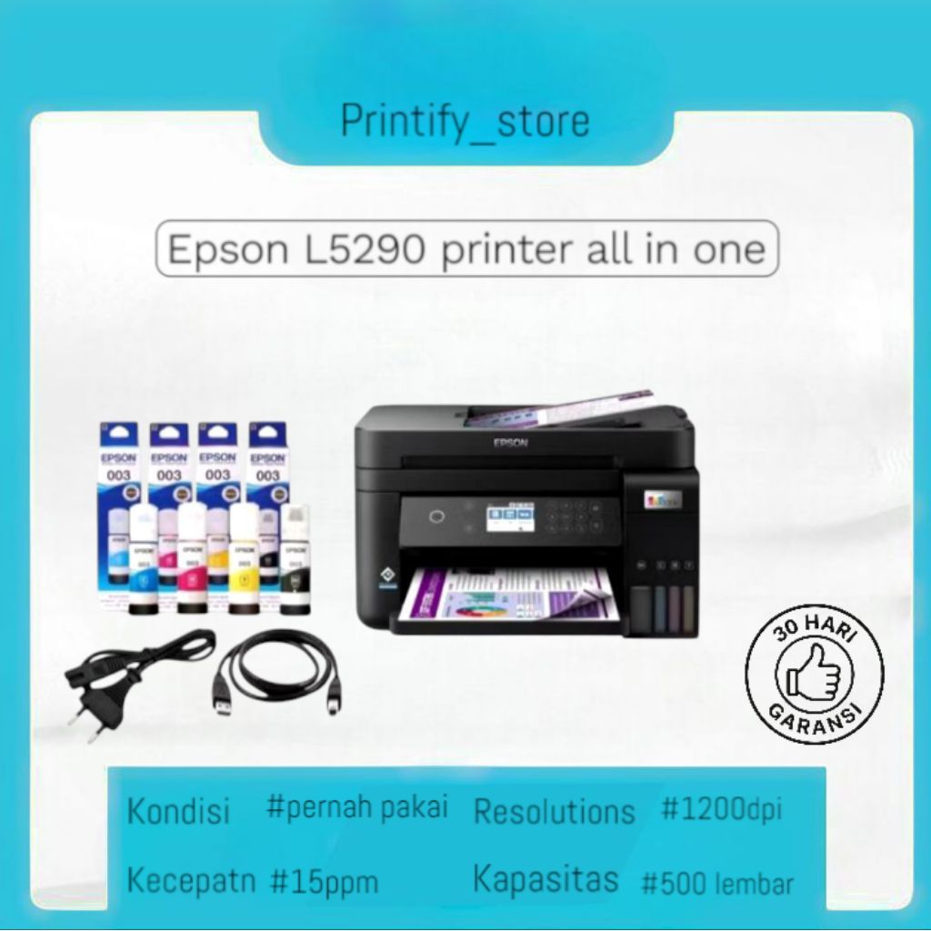 printer Epson L5290 printer all in one