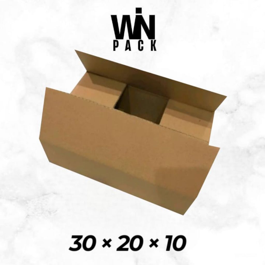 

kardus packing ukuran 30x20x10