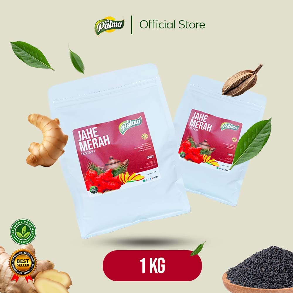 

JAHE MERAH INSTANT 1 KG PLUS HABBATUSSAUDA / JAHE MERAH INSTANT 1 KG
