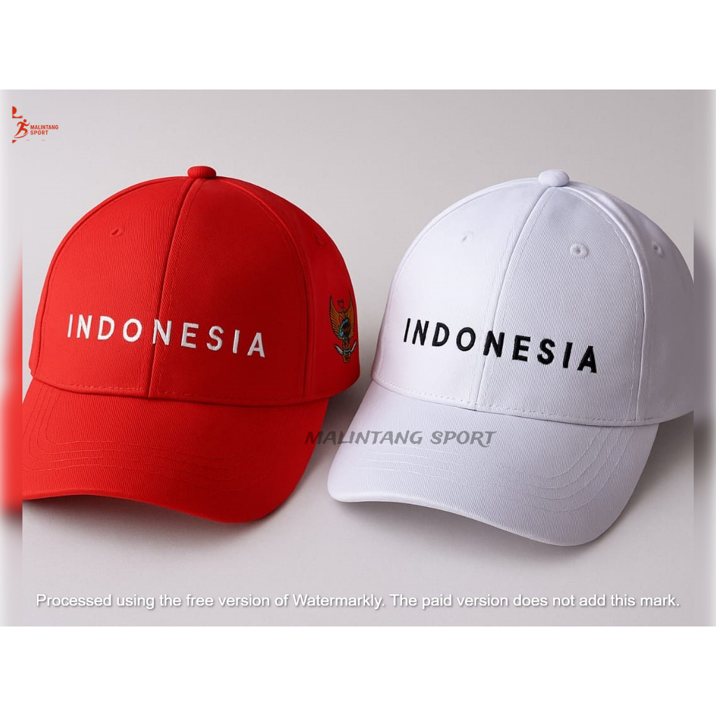 topi indonesia merah putih - topi hut kemerdekaan