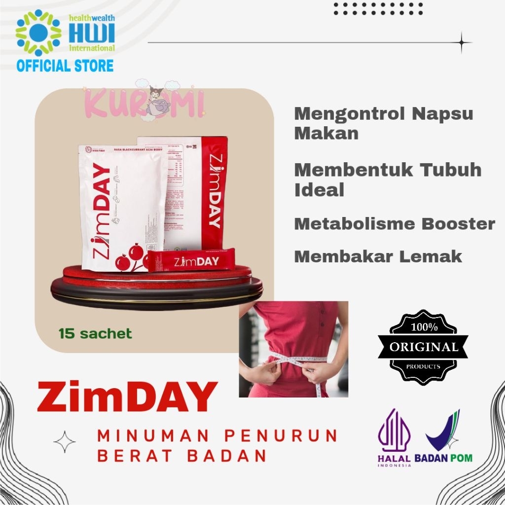 

Zimday - Serbuk Multigrain Tinggi Serat & Protein, Jaga Pencernaan, Turunkan Kolesterol, Sarapan Sehat Harian