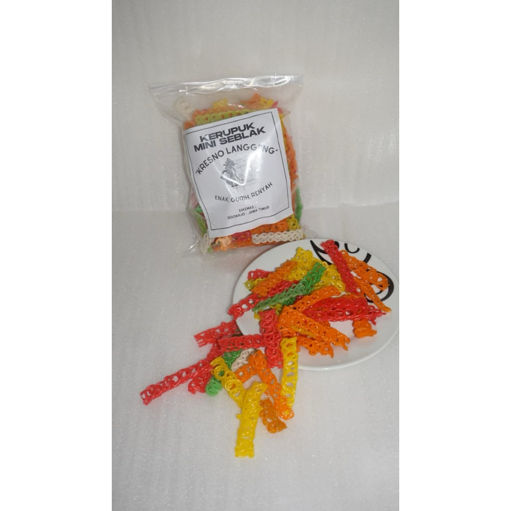 

Kerupuk Mini Seblak Tangga - 250gr