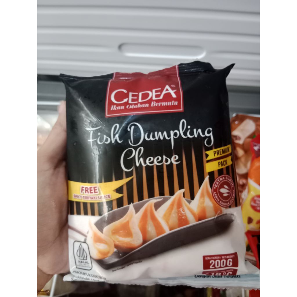 

cedea fish dumpling cheese 200gr