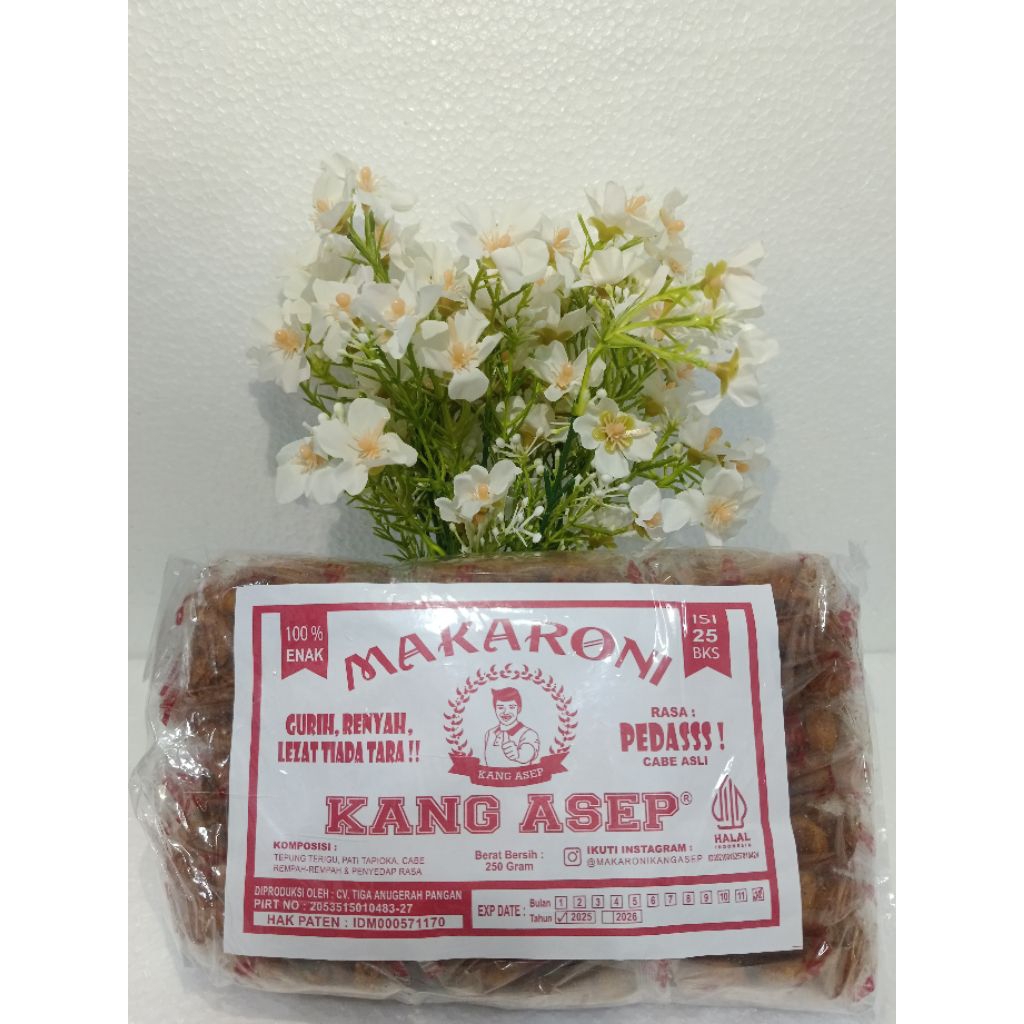 

Makroni KANG ASEP PEDAS (Exp masih lama)