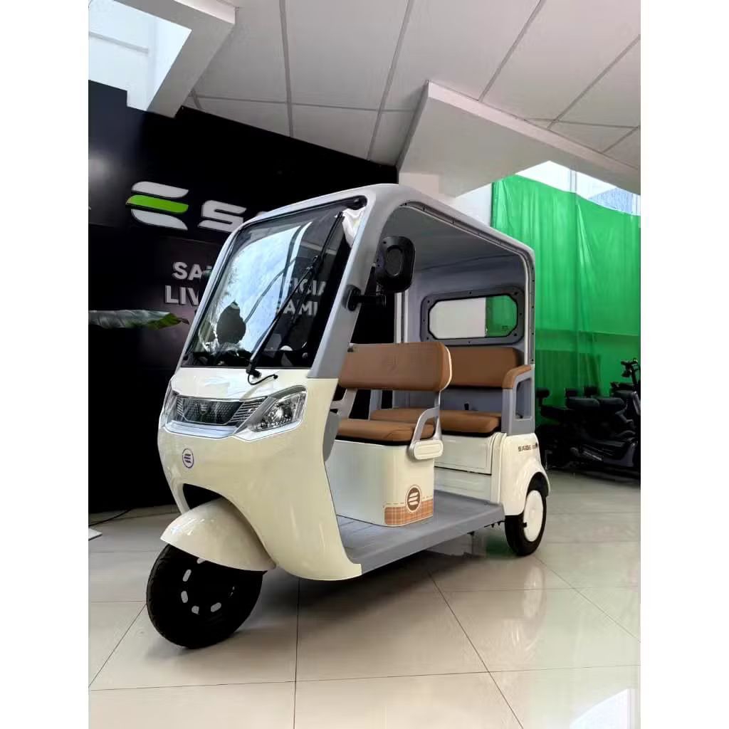 SEPEDA LISTRIK RODA 3 SAIGE LYRA SAIGE TEMPAT DUDUK LUAS KUALITAS PREMIUM BERGARANSI RESMI