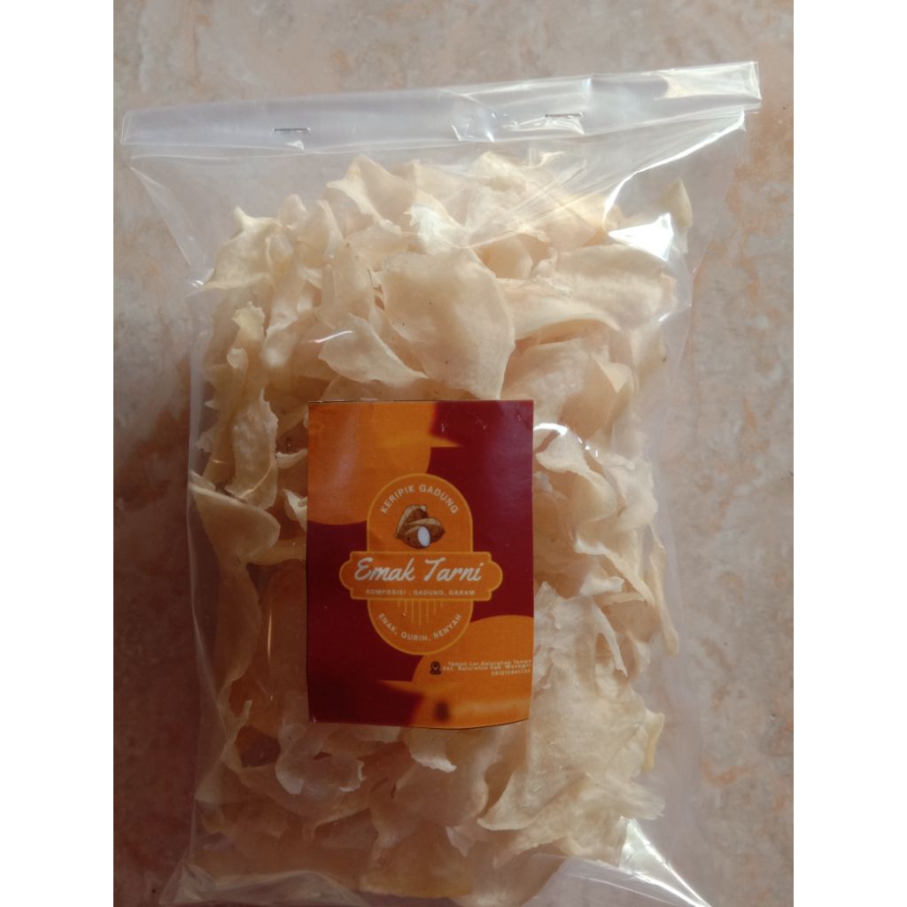 

Keripik Gadung Emak Tarni 125gr | Mentah | Siap goreng