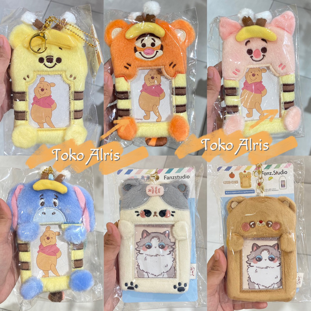 CARD HOLDER OHSOME DISNEY SERIES / TEMPAT KARTU / TEMPAT ID CARD KARAKTER BULU / SERBA DISNEY