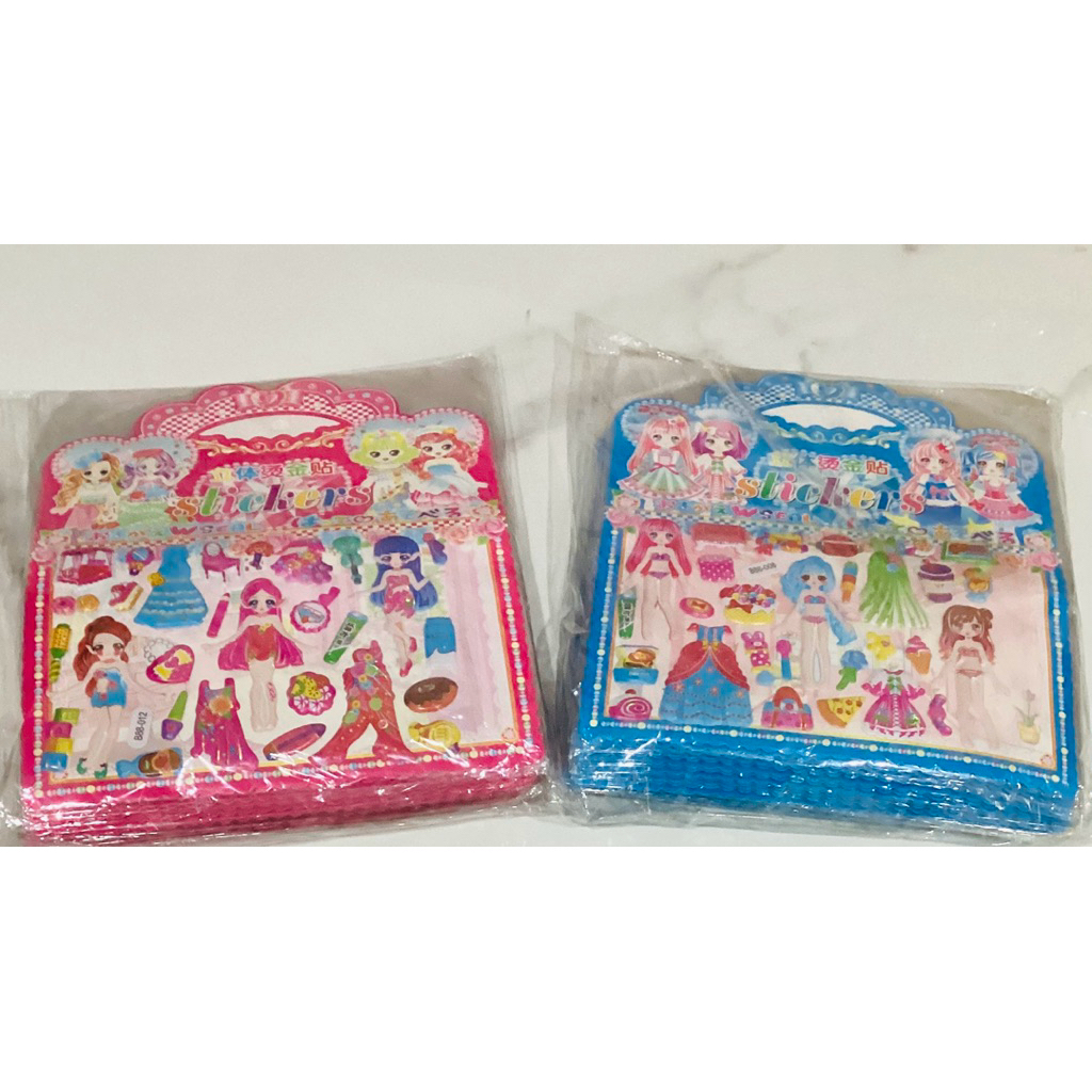 

ST1(A) siter tempelan hiasan pakaian stiker girl (princess), stiker tas sanrio kuromi dan friend isi 20 lembar