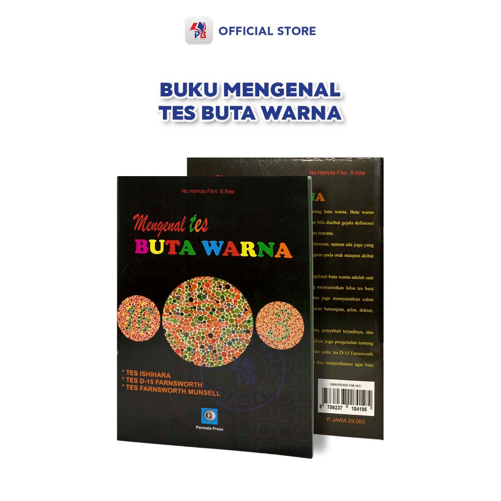 Buku Tes Buta Warna / Mengenal Tes Buta Warna / PERMATA PRESS - PMP