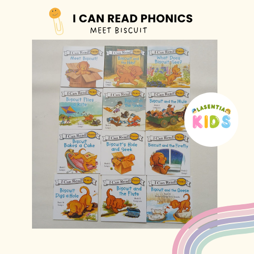 Ecer I Can Read Phonics Meet Biscuit Buku Bahasa Inggris untuk Anak Belajar Bahasa Inggris Murah