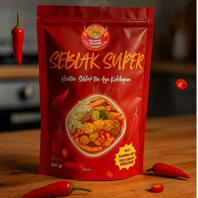 

Seblak Super khas Tasikmalaya Seblak Instan Komplit Pedas Gurih Enak Level Pedas 1-5 Isian Lengkap