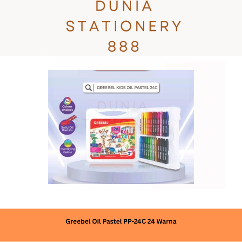 

Greebel Oil Pastel Crayon / Krayon 24 Warna