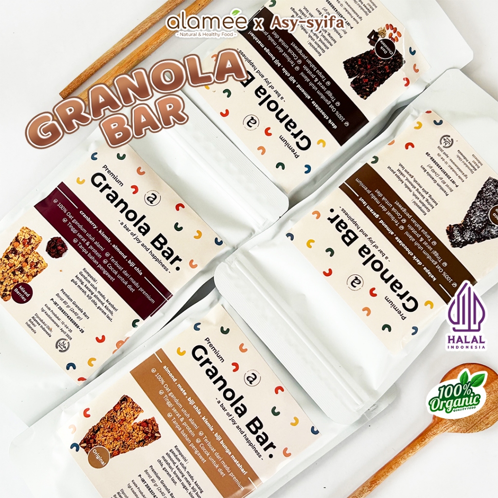 

Granola Bar Bites Snack Sehat Makanan Anak Bayi Dan Balita Oatmeal Kue Kering Cookie Cookies