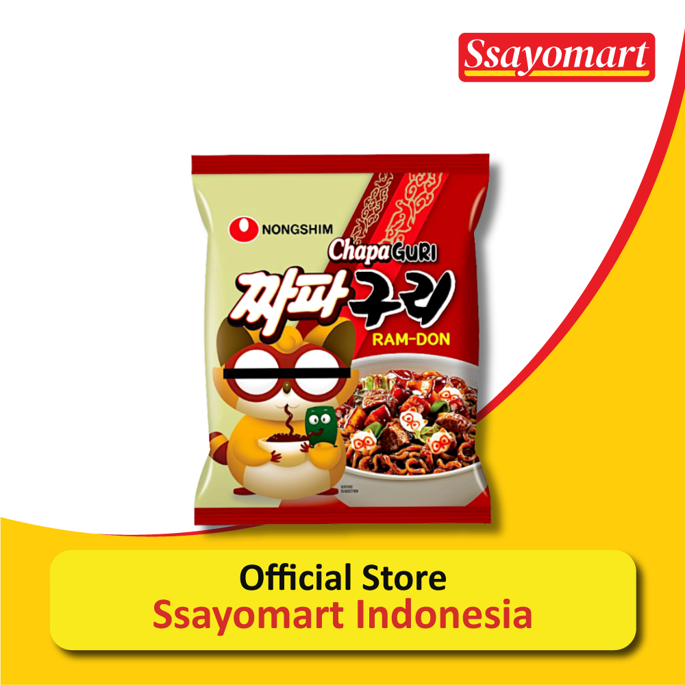 

Nongshim Chapaguri Ramyun 140 g Black Bean & Spicy Seafood Fusion Instant Ramyun