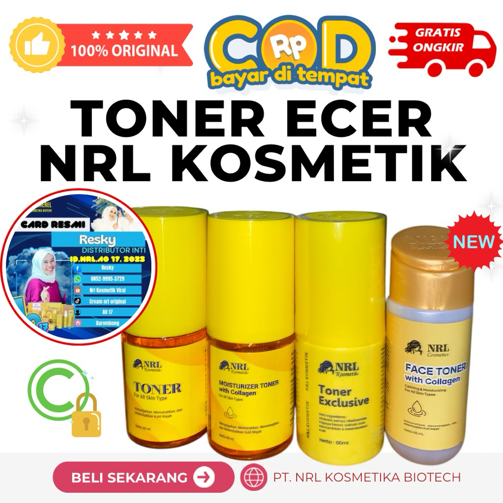 COD TONER BPOM NRL KOSMETIK