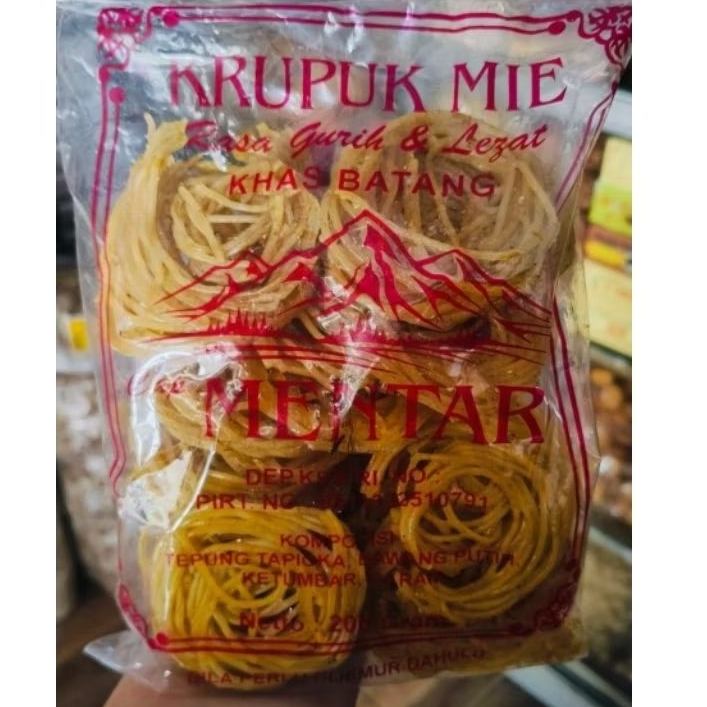 

Krupuk Mie Mentah