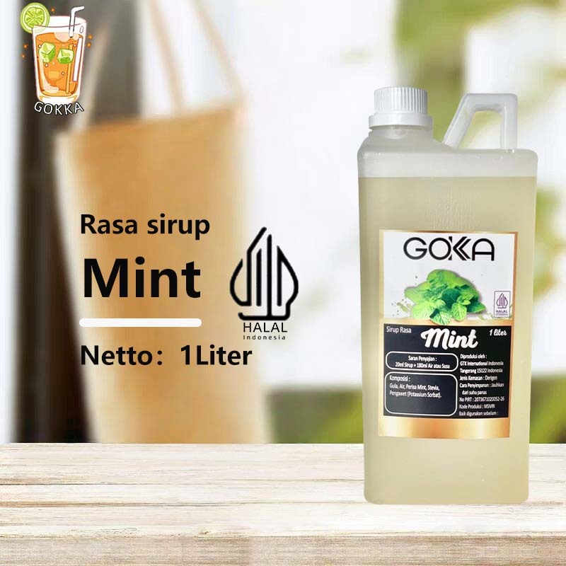 

GОKKA Syrup / Mint Flavoured Sirup / Sirup Mint 350ml International Halal
