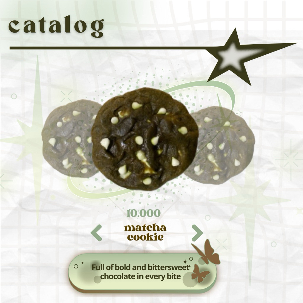 

matcha cookies by bila’s factory