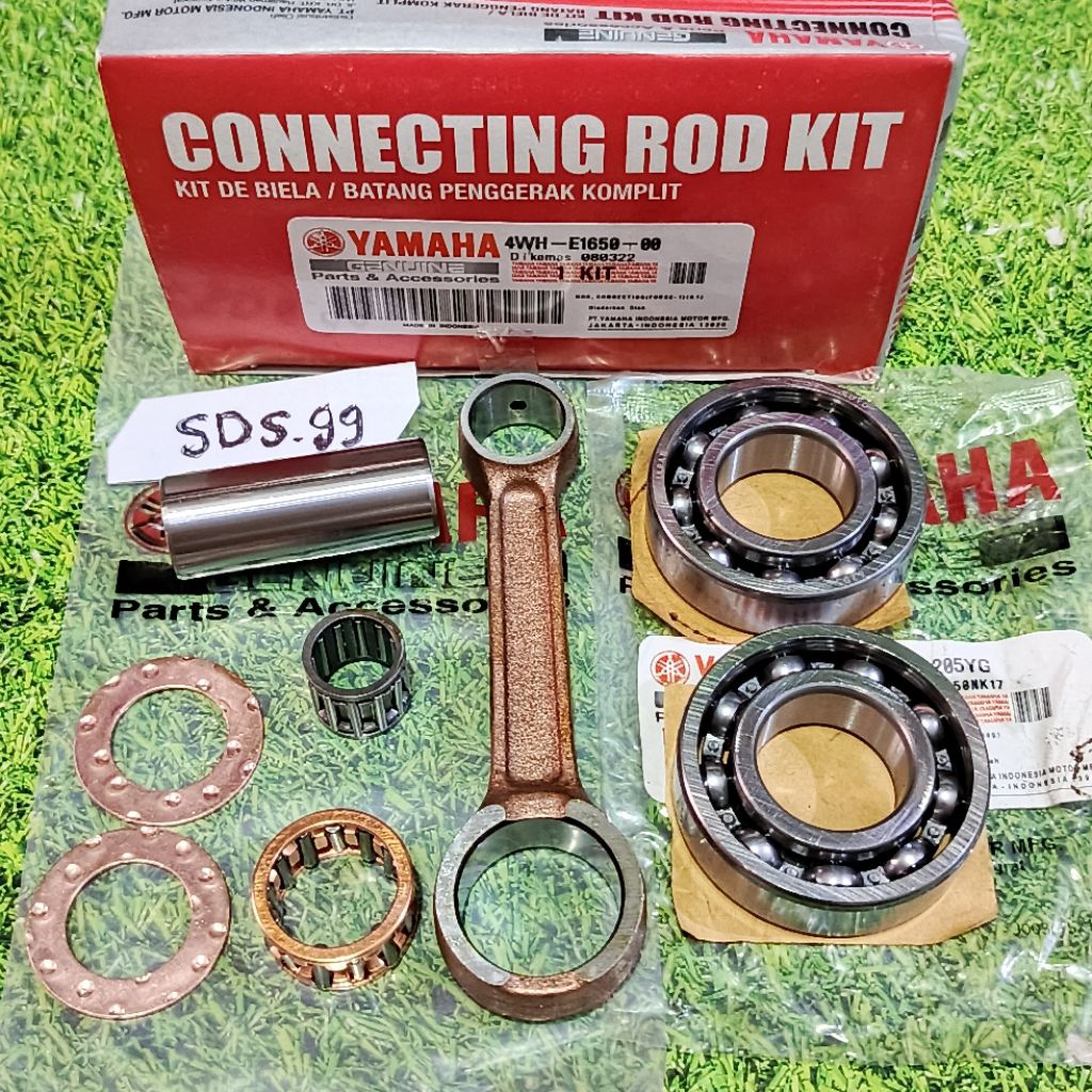 stang seher + Bearing Kruk As Komplit Yamaha Fizr Porce Fizr ORI (4WH/2JG)