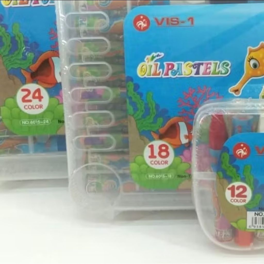 

OIL PASTEL VIS-1 12W 0425-12 / kRAYON 12 WARNA