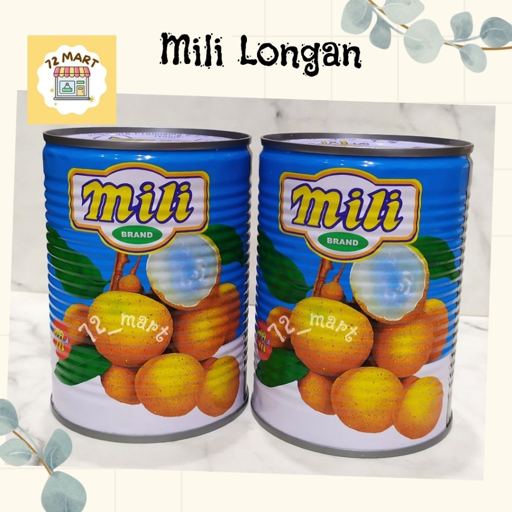 

Mili Longan 565gr/ Buah kalengan