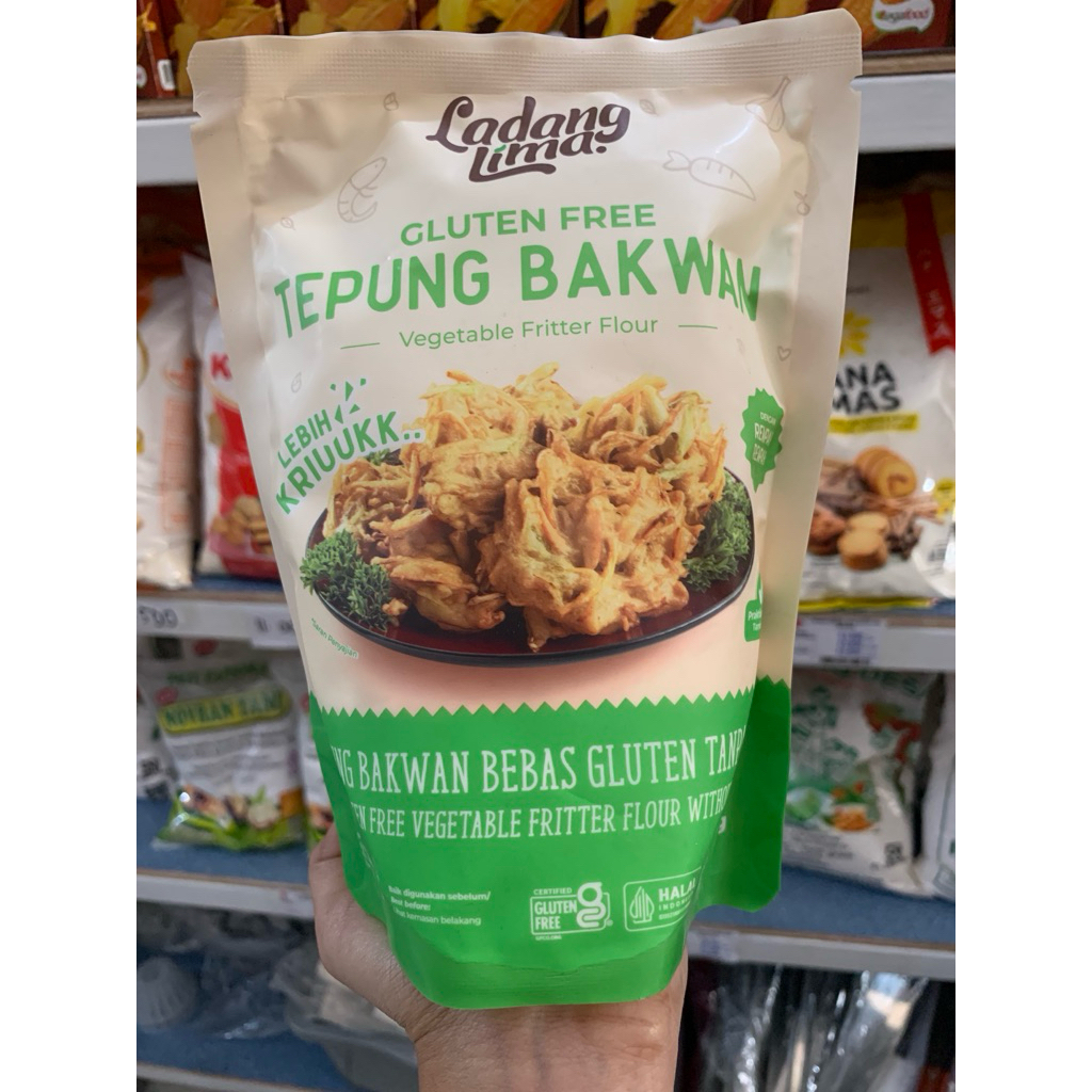

Tepung bakwan ladang lima 200g