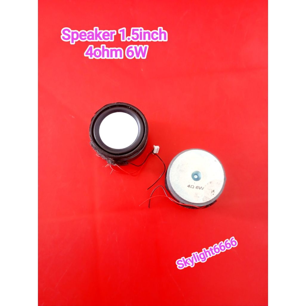 Speaker 1.5inch 4ohm 6W BuLat Copotan Returan (A+)