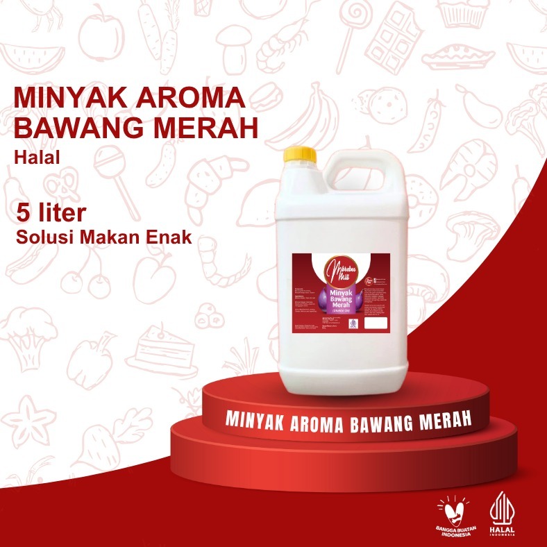 

Minyak Bawang Merah MbrebesMili 5 liter - Pewangi dan Penyedap Usaha Makananmu