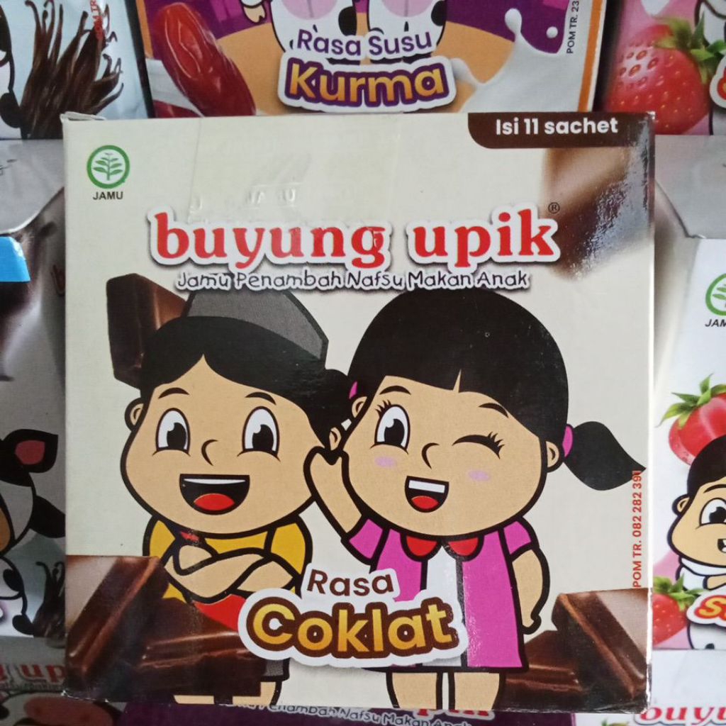 

JAMU BUYUNG UPIK COKLAT PACK ISI 11 SACHETS BELI 5 PACK LEBIH MURAH