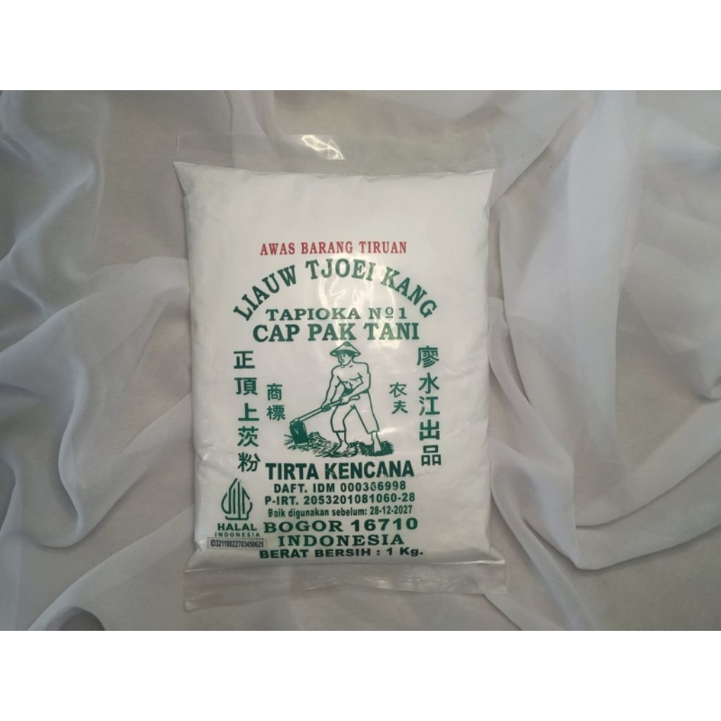 Tepung Tapioka cap Pak Tani 1kg