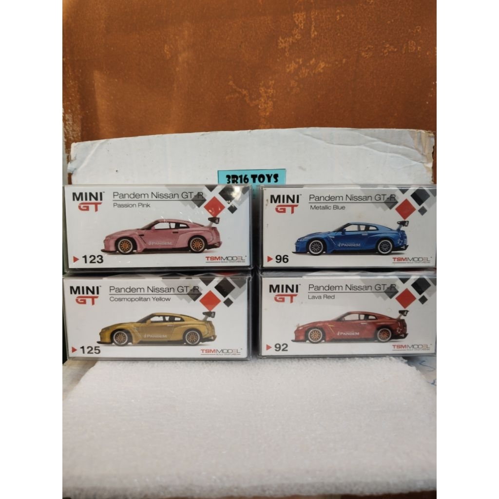 Mini GT Nissan GTR R35 Pandem Set