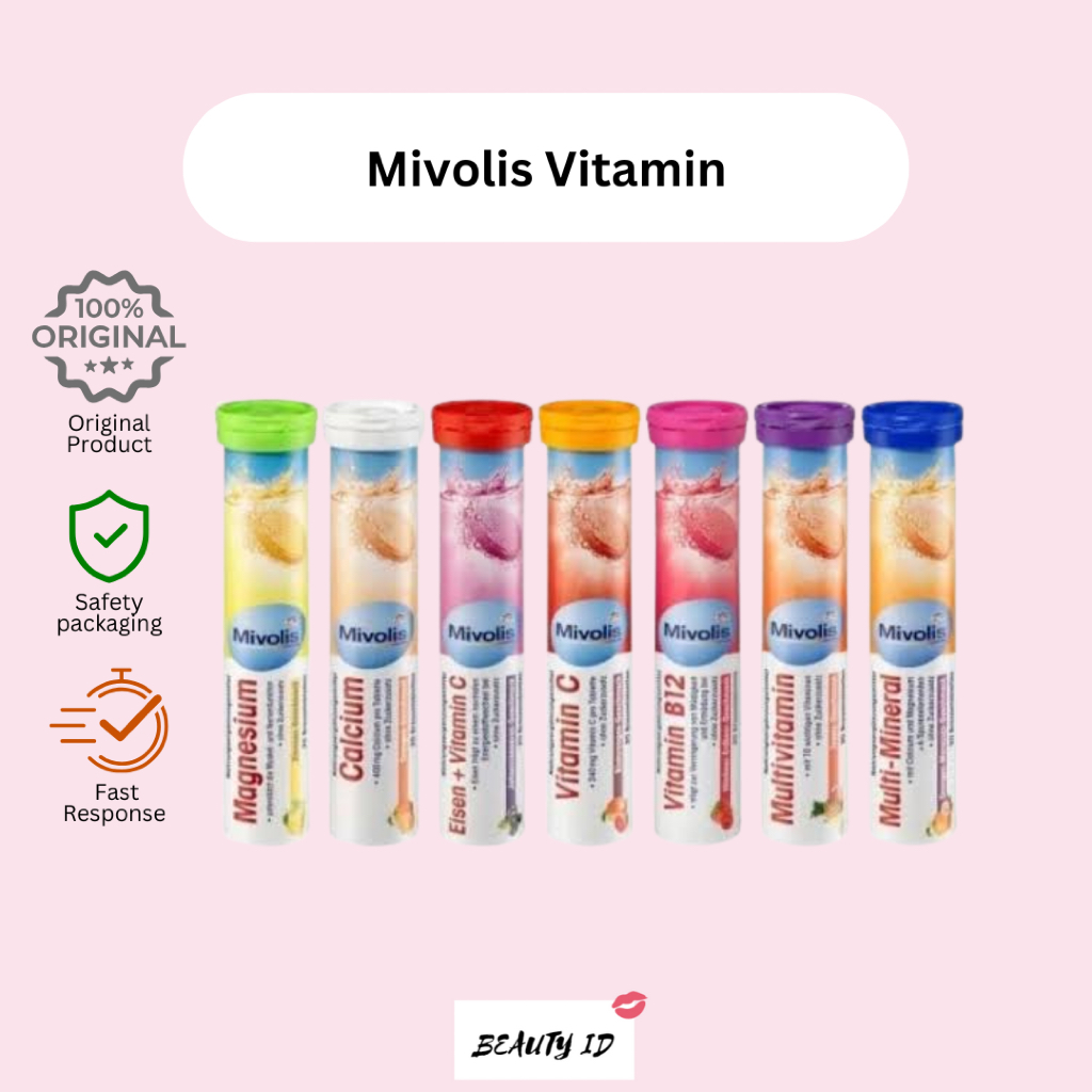 [READY] Mivolis Multivitamin - Vitamin C - B12 - Multimineral - Magnesium - Calcium