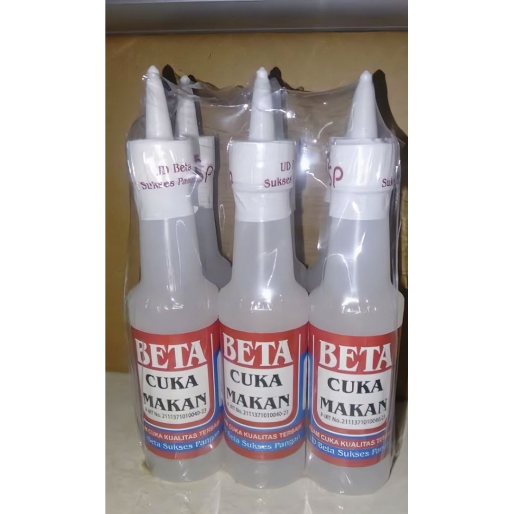 

Beta Cuka Makan isi 6 Pcs Per Pack