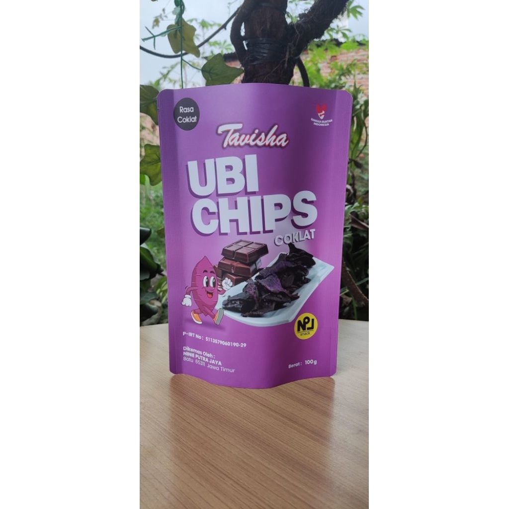 

Keripik Ubi Coklat Tavisha 75gr