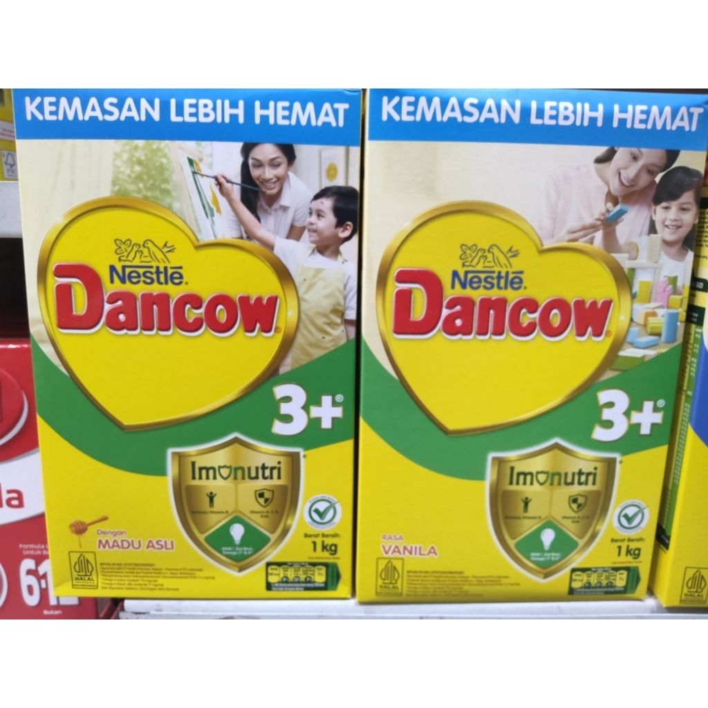 

Dancow 3+ vanilla, madu 1kg