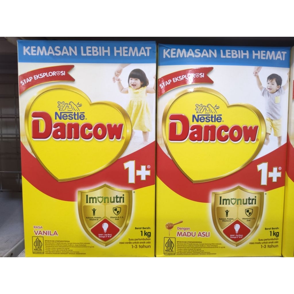

Dancow 1+ rasa vanilla, madu 1kg