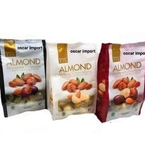 

Almond Chocolate 100gr - Coklat Almond Kualitas Baik
